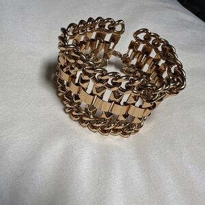 Gold cuff bracelet brand new
